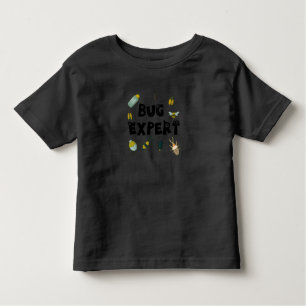 T-shirt Pour Les Tous Petits Scarabées experts de vers de terre d'insectes