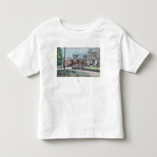 T-shirt Pour Les Tous Petits Scène de résidence sur la rue de Coloma