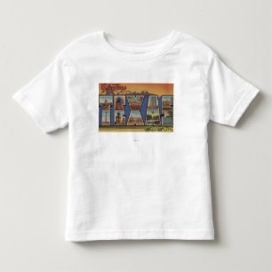 T-shirt Pour Les Tous Petits Scènes 3 de lettre de TexasLarge