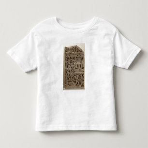 T-shirt Pour Les Tous Petits Scènes de la vie de Bouddha, Sarnath, uttar