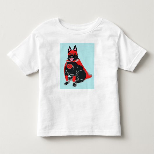 T-shirt Pour Les Tous Petits Schipperke superbe (Devant)