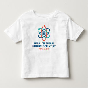 T-SHIRT POUR LES TOUS PETITS SCIENTIFIQUE D'AVENIR D'ENFANT EN BAS ÂGE