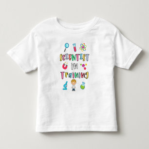T-shirt Pour Les Tous Petits Scientifique en formation pour jeunes scientifique
