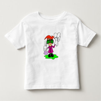 T-shirt Pour Les Tous Petits Scientifique fou de Lil