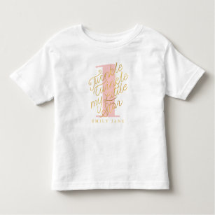 T-shirt Pour Les Tous Petits Scintillement de scintillement ma petite étoile