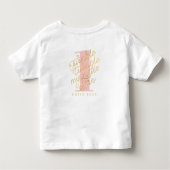 T-shirt Pour Les Tous Petits Scintillement de scintillement ma petite étoile (Dos)