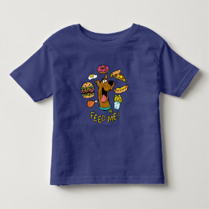 T-shirt Pour Les Tous Petits Scooby-Doo Me Nourrit !