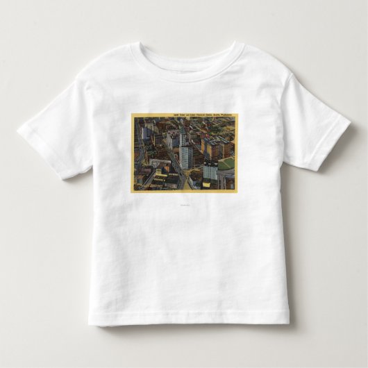 T-shirt Pour Les Tous Petits Seattle, Washington - antenne de Smith (Devant)