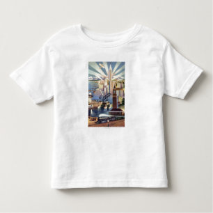 T-shirt Pour Les Tous Petits Seattle, Washington - vue du centre ville