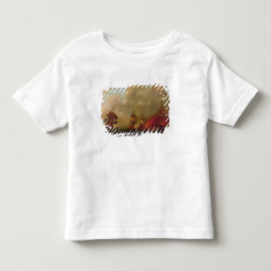 T-shirt Pour Les Tous Petits Seigneur Howe et Comte d'Estaing outre de Rhode