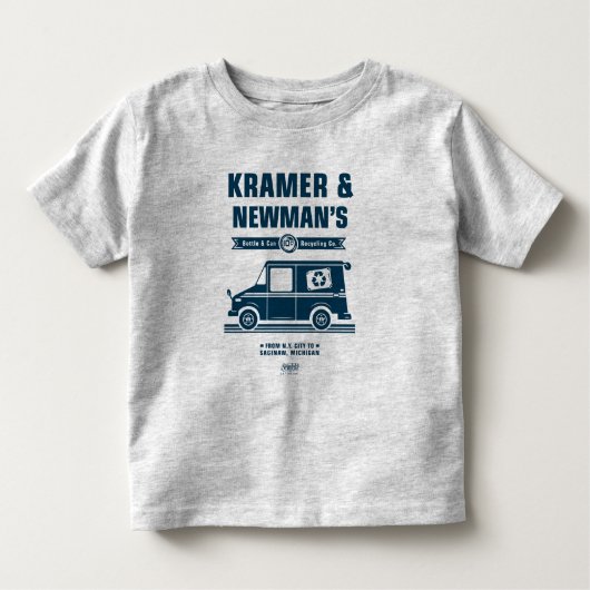T-shirt Pour Les Tous Petits Seinfeld | Kramer & Newman's Recycling Co. (Devant)
