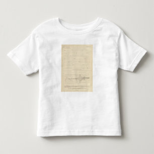 T-shirt Pour Les Tous Petits Séismogrammes 4 de la Californie