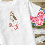 T-shirt Pour Les Tous Petits Sentir les enfants de chouette
