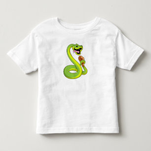 T-shirt Pour Les Tous Petits Serpent au poulet