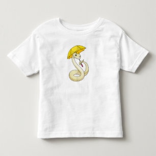 T-shirt Pour Les Tous Petits Serpent avec parapluie