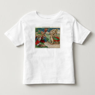 T-shirt Pour Les Tous Petits serpent Sept-dirigé du livre de