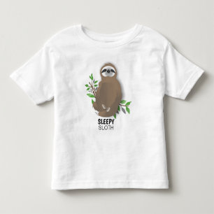 T-shirt Pour Les Tous Petits Serrure couchée avec pattes croisées