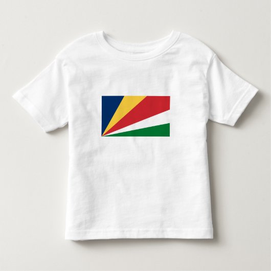 T-shirt Pour Les Tous Petits Seychelles Flag (Devant)