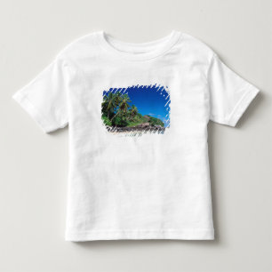 T-shirt Pour Les Tous Petits Seychelles, île de Mahe, plage d'Anse Royale. 2
