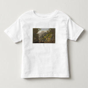 T-shirt Pour Les Tous Petits Shanklin Chine, 'de l'île du Wight illustrent