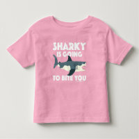 Sharky Va Vous Bite Design - Toddler Fine