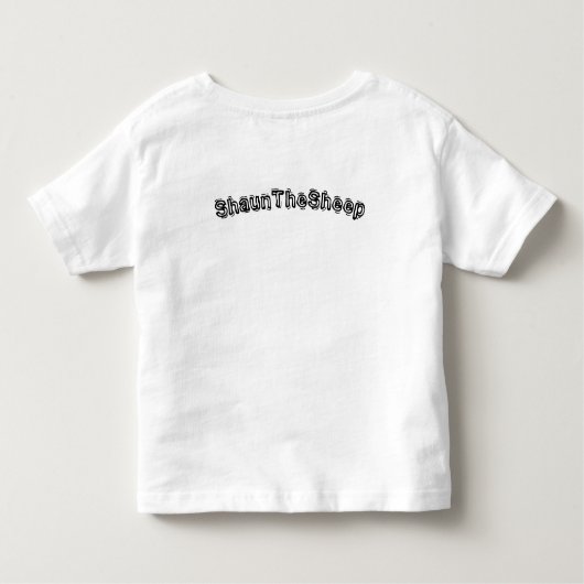 T-shirt Pour Les Tous Petits ShaunTheSheep  (Dos)