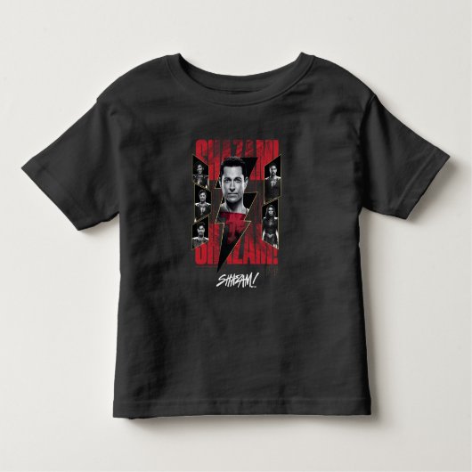 T-shirt Pour Les Tous Petits SHAZAM ! Furie des dieux | Groupe SHAZAMily (Devant)