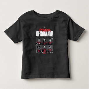 T-shirt Pour Les Tous Petits SHAZAM ! Furie des dieux   Puissance du groupe SHA