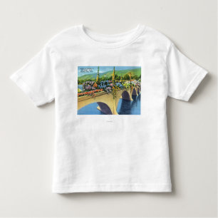 T-shirt Pour Les Tous Petits Shelburne tombe pont des fleurs