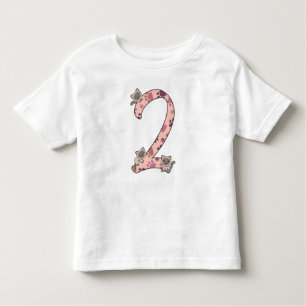 T-shirt Pour Les Tous Petits Siamese Chat Deuxième Anniversaire Pour Enfants Ch