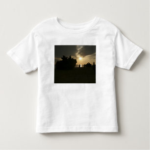 T-shirt Pour Les Tous Petits Silhouette des Marines