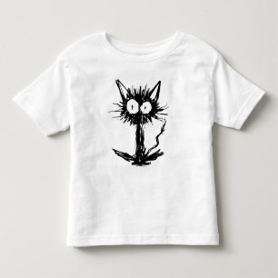 T-shirt Pour Les Tous Petits *Simple noir de chaton