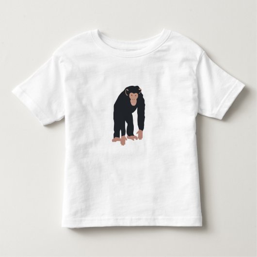 T-shirt Pour Les Tous Petits Singe Chimpanzé (Devant)
