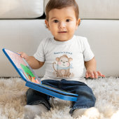 T-shirt Pour Les Tous Petits Singe Monogramme Bébé Garçon Petit-fils