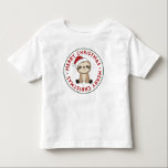 T-shirt Pour Les Tous Petits Sloth Noël Neige Hiver Animaux Fentes<br><div class="desc">Le paresseux pour Noël avec des lumières de fées. Animaux amusants avec des cadeaux et de la neige pour les vacances. Aussi drôle pour noël en juillet. Les fentes sont des animaux mignons et parfaits pour Noël.</div>