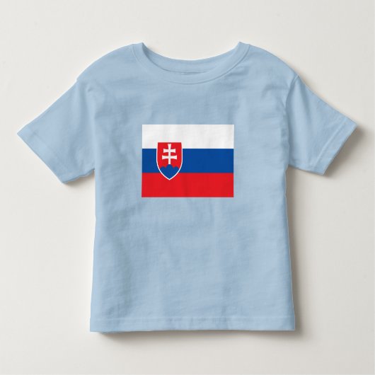 T-shirt Pour Les Tous Petits Slovakia Flag (Devant)