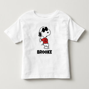 T-shirt Pour Les Tous Petits Snoopy "Joe Cool" debout