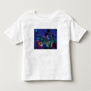T-shirt Pour Les Tous Petits Snowman Wintertime Reading Art