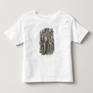 T-shirt Pour Les Tous Petits Solomon prie devant une image gravenne, c.1514
