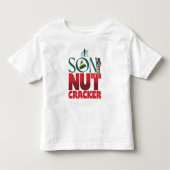 T-shirt Pour Les Tous Petits Son of a Nutcracker Graphic (Devant)