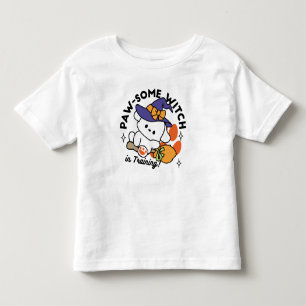 T-shirt Pour Les Tous Petits Sorcière à mâcher en entraînement - Chien d'Hallow