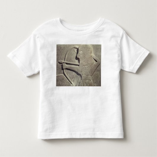 T-shirt Pour Les Tous Petits Soulagement dépeignant chasseur, de Dites-Halaf, (Devant)