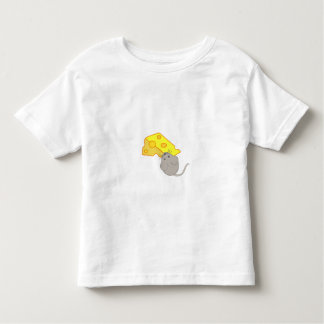 T-shirt Pour Les Tous Petits Souris avec du fromage