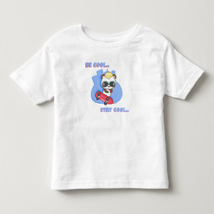 T-shirt Pour Les Tous Petits Soyez Cool, restez Cool : Animal Frienz Designs fo