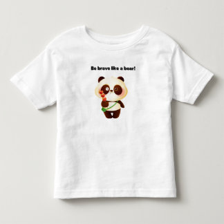 T-shirt Pour Les Tous Petits Soyez courageux comme un ours