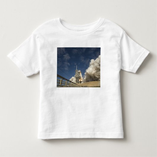 T-shirt Pour Les Tous Petits Space Shuttle Atlantis lève sur 20 (Devant)