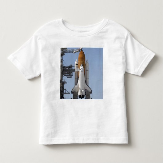 T-shirt Pour Les Tous Petits Space Shuttle Endeavor est prêt (Devant)