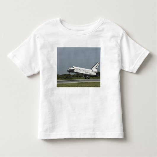 T-shirt Pour Les Tous Petits Space Shuttle Endeavour touche down (Devant)