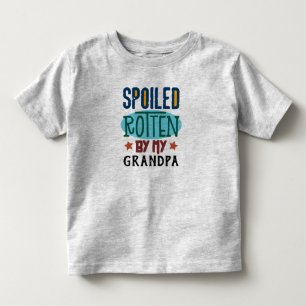T-shirt Pour Les Tous Petits Spolié Rotten Par Mon Nom Personnalisé N'Importe Q