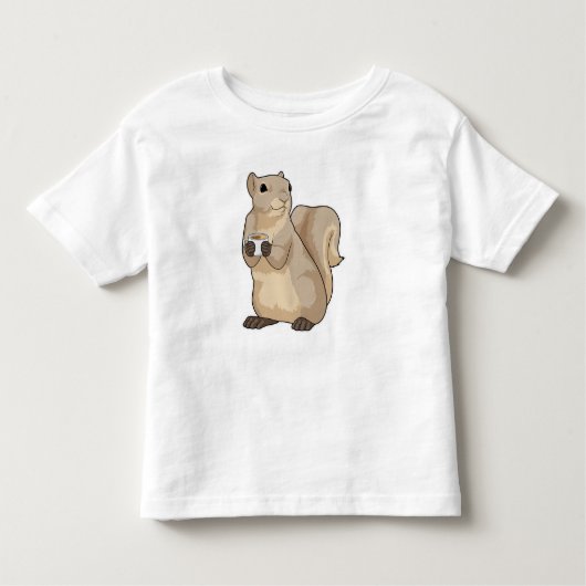 T-shirt Pour Les Tous Petits Squirl Coffee Cup (Devant)